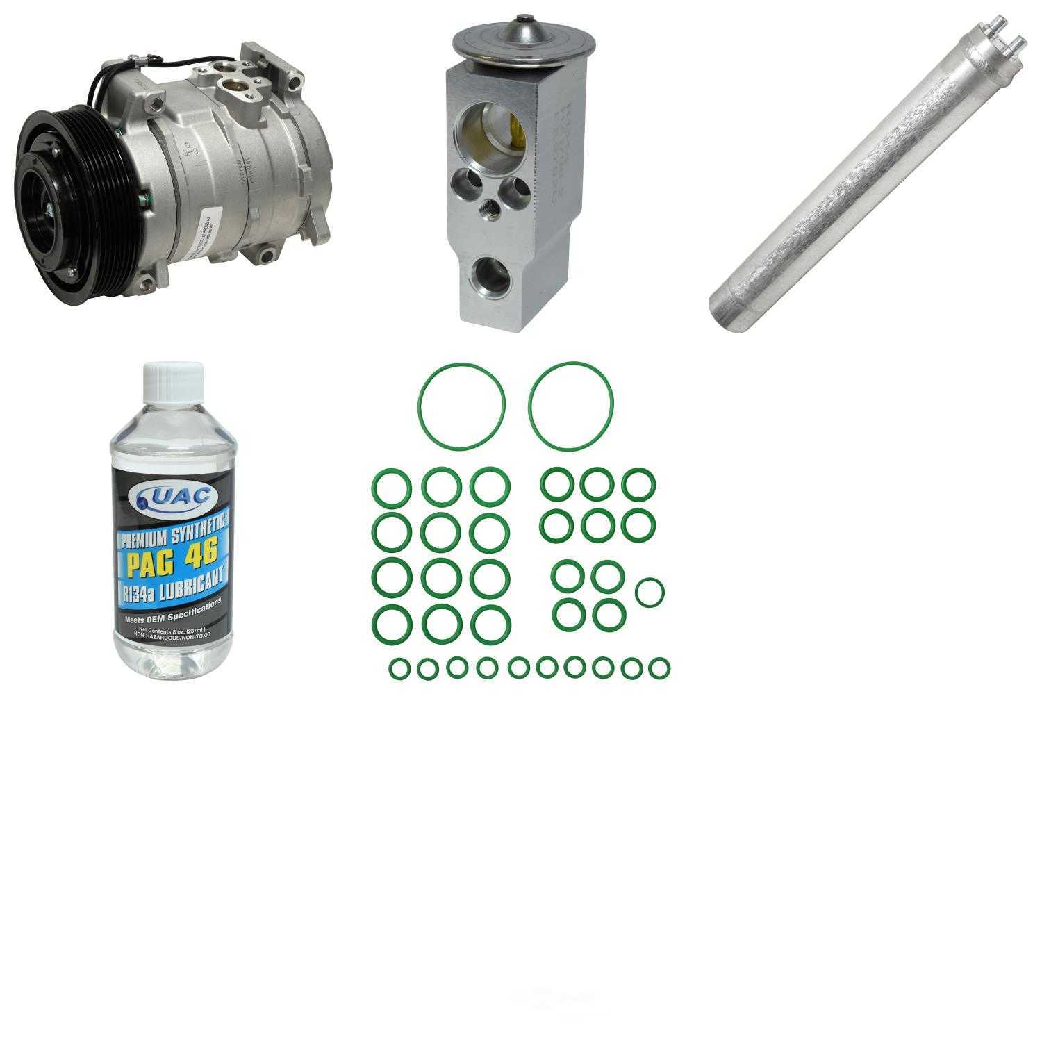 A/C Compressor and Component Kit -- Compressor Replacement Kit Fits select: 2006-2007 HONDA ACCORD EX, 2005 HONDA ACCORD SE
