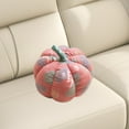 thumbnail image 5 of Cevemin Soft Pumpkin Shaped Throw Pillow for Couch, Car & Home Decor - Fall Thanksgiving Halloween Decorative Cushion with Red, Green, Yellow Options | Skin-Friendly Polyester Gift for Party & Office, 5 of 7