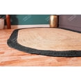 thumbnail image 7 of Chouhan Rugs Natural Jute Black Bordered Rug Bohemian Rug Decor Rug Handwoven Rug Custom Rug Decorative Rug, 7 of 7