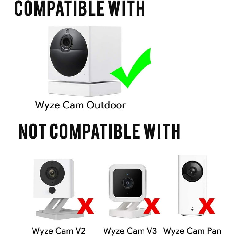 Wyze Cam v3 Outdoor Adapter - IP67 Weather Resistant - Micro Center