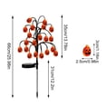 thumbnail image 2 of Solar Halloween Stake Light Outdoor Garden Pathway Decor with Pumpkin Lantern String for Yard Lawn Patio Walkway Decor, 2 of 7