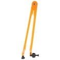 thumbnail image 4 of KAKOWELY geometric compass Plastic Compass Math Teaching Compass Math Geometry Tools Big-Sized Professional Draw Tool For Blackboard Teacher Demonstration Orange, 4 of 5