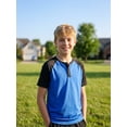 thumbnail image 6 of PureChapter Boys T Shirts Short Sleeve Henley Shirts Color Block Casual Summer Tee 3-Pack Size 7-8, 6 of 9