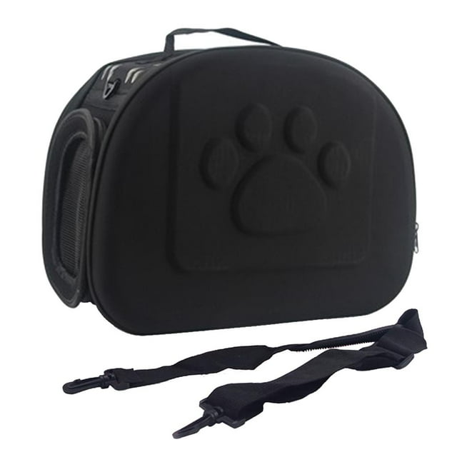 Bolsas De Transporte Para Mascotas Libre, Portátiles, Transpirables, Cómodas Para Su Pequeña Mascota - Negro Salvador Portador portátil para exteriores