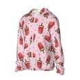 thumbnail image 2 of Fotbe Watermelon Ice Cream Men's Women's UPF 50+ Sun Protection Jacket Hooded Cooling Shirt with Pockets Hiking Outdoor Performance-Small, 2 of 8