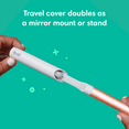 quip Electric Toothbrush, BuiltIn Timer + Travel Case, Slate Metal