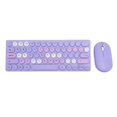 thumbnail image 1 of Combo De Mouse De Teclado Inalámbrico Retro, 64 Teclas Teclado De Respuesta Rápida De 1200 Ppi, Diseño De Sueño Automático único, Conexión Inalámbrica De 2.4GHz, Para, 1 of 7