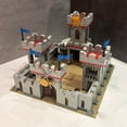 thumbnail image 5 of SALYWEE Medieval Lion Knight Castle Building Blocks Kit with Figures - 680+ Pieces, Home & Office Decor, Collectible Display, 5 of 5