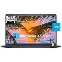 Dell Inspiron 15 3000 3520 Business Laptop Computer[Windows 11 Pro], 15.6'' FHD Touchscreen, 11th Gen Intel Quad-Core i5-1135G7, 8GB RAM, 512GB PCIe SSD, Numeric Keypad, Wi-Fi, Webcam, HDMI, Black