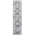 thumbnail image 2 of SAFAVIEH Brentwood Dimas Oriental Runner Rug, Silver/Black, 2' x 8', 2 of 11