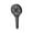 Black, variant on High-Pressure Handheld Showerhead 10.5", 3 Mode Abs Plastic Bathroom Spray Head for Low Water Pressure, Easy Installation for Flow Control​​ (Black)