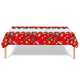 thumbnail image 4 of Mantel de plástico con forma de copo de nieve para fiestas navideñas, mantel desechable con forma de copo de nieve para Navidad, suministros para fiestas navideñas de invierno, 4 of 6