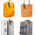 thumbnail image 6 of Luggage Tags for Suitcases, fries beer sausage Leather Bag Luggage Tags ID Label Tags Privacy Protection Travel Bag Labels, 6 of 6