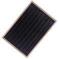 thumbnail image 1 of KLKCMS Wooden Stackable Jewelry Trays Inserts PU Leather Jewelry Display Case Display Tray, 1 of 9