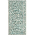 thumbnail image 2 of SAFAVIEH Evoke Lorna Traditional Bordered Area Rug, Ivory/Light Blue, 3' x 5', 2 of 5
