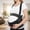 No shoulder straps, black color, variant on Maternity Belly Support Belt, Adjustable Pregnancy Support Band with Shoulder Straps, Breathable Back & Pelvic Pain Relief for Pregnant Women