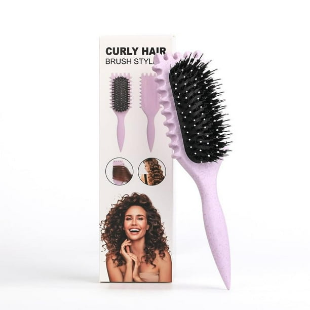 Cepillo Para Cabello Rizado Para Mujeres,Bounce Curl Brush,Cepillo Para Rizos,Cepillo Cabello Rizado