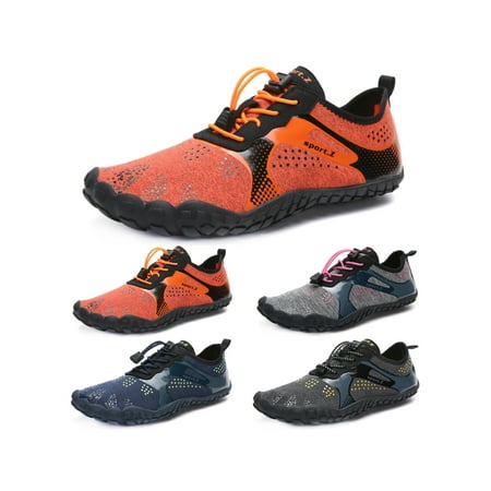 

Men Women Sports Water Aqua Shoes Beach Swim Surfing Yoga Wetsuit Lace up Strap