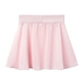 thumbnail image 2 of Stelle Girls' Ballet Skirt Chiffon Wrap Dance Skirt,Elastic Waisted Sheer Dance Skate Over Scarf for Leotards Pull-on Half Dress,Pink,10-12 Years, 2 of 5