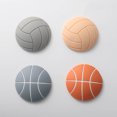 thumbnail image 1 of Door Rear Door Handle Anti-Collision Pad Silicone Refrigerator Door Lock Buffer Bumping Sticker Bedside Home Suction Cup Mute Protective Sleeve, 1 of 1