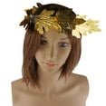 thumbnail image 4 of Juego de 2 Piezas de Diadema con Corona de Hojas Dorada Romana Griega Soledad, 4 of 10