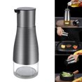 thumbnail image 2 of CAROOTU 320ml Drip-Free Stainless Steel Oil Dispenser Oil Control Seasoning Bottle for Kitchen, 2 of 6