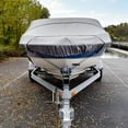 thumbnail image 4 of Budge 600 Denier Center Console V-Hull Mooring Boat Cover, Waterproof and UV Resistant, Size BTCCV-5: 18'-20' Long, 106" Beam, 4 of 9