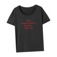 thumbnail image 1 of Camiseta para mujer jinwen moda clásica casual deportiva cómoda tripulación XL, 1 of 8