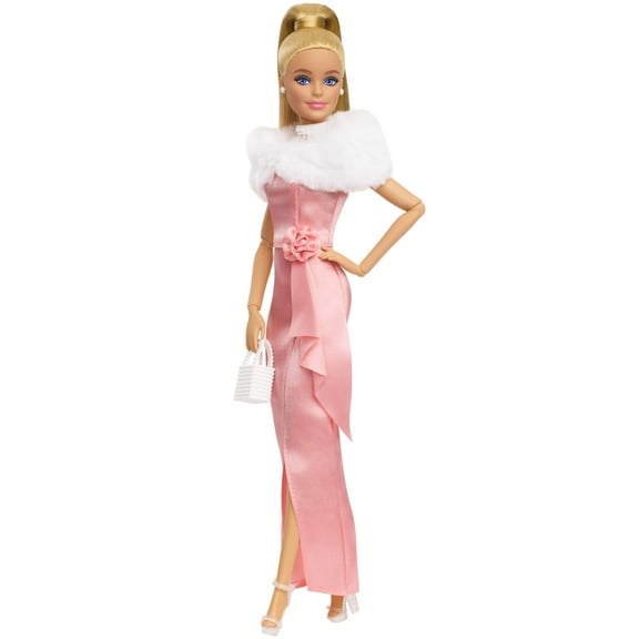 Barbie Enchanted Evening Fashion Doll in Pink Dress, Classics Collection [Walmart Exclusive]