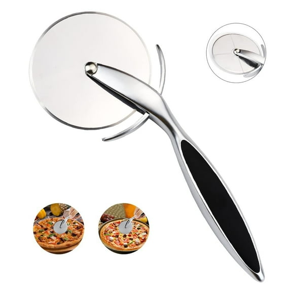 Pizza Cutter, Stainless Steel Kitchen Pizza Cutter, Pizza Roller Cutter, with Ergonomic