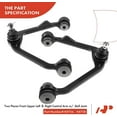 thumbnail image 3 of A-Premium 8Pcs Front Upper Control Arm and Ball Joint Assembly Sway Bar Link Stabilizer link Tie Rod End Compatible with Ford F-150 1997-2003 F-250 1997-1999 Expedition Lincoln Navigator Blackwood, 3 of 9