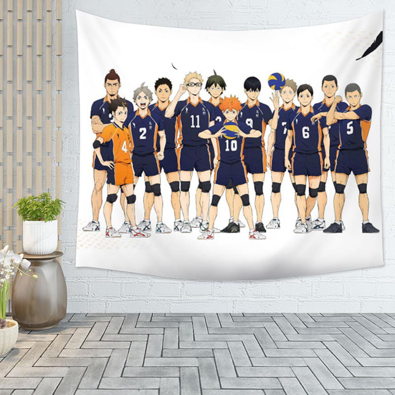 Haikyuu! Date Tech High Tapestry Art Wall Hanging Cover Home Decor