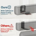 thumbnail image 5 of Universal Soundbar Wall Mount Bracket for Samsung, Sony, LG, Vizio, Onn and More Soundbar Mount Shelf  - Metal Sound Bar Mounts Under TV Mounting Bracket for Space Saving, 5 of 9