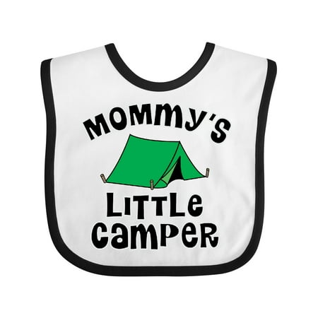 

Inktastic Camping Mommy Little Camper Gift Baby Boy or Baby Girl Bib