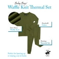thumbnail image 7 of Beverly Hills Polo Club Baby Boys' Thermal Underwear - 6 Piece Waffle Knit Top and Long John Set (12M-2T), 7 of 7