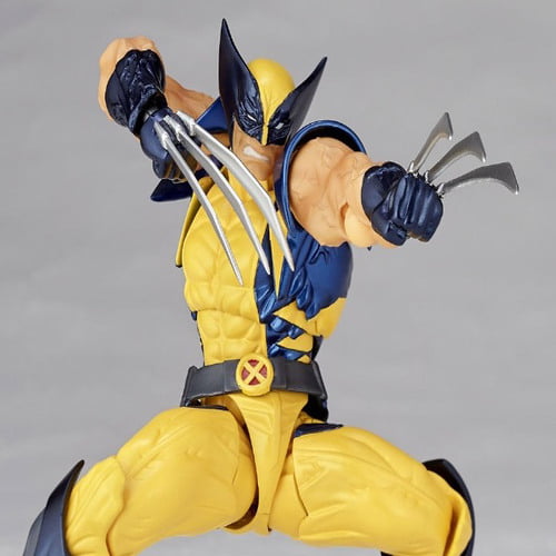 Amazing X-Men Wolverine Revoltech Series No.005 PVC 6'' Action Figure IN BOX 