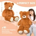 thumbnail image 5 of MorisMos Giant Teddy Bear 35.4'' Giant Stuffed Animal Big Bear Plush Toy, 5 of 7