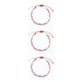 thumbnail image 3 of mmirethe Tressé Bracelet Fil Ciré Imperméable Bracelets Dressing Décor Type 5 3Set, 3 of 6