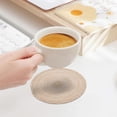 thumbnail image 6 of Tiezhimi Round Placemats, Woven Placemats Lace Cotton Yarn Non, Braided Table Mats for Dining Table Heat Resistant Non-Slip Circle Place Mats, Desktop Protective Mat, 6 of 6