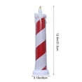 thumbnail image 3 of Colorful Christmas Candle Light Decoration LED Electronic Candle 12.4x3.1 Inches Holiday Wedding Desktop Decor Multicolor, 3 of 6