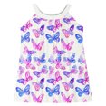 thumbnail image 3 of Cethrio Girl's Summer Dresses, Printed A-Line Sleeveless Casual Dresses Holiday Dresses Multicolor Size 5-6T, 3 of 7