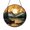 Stained Glass 5.9 Inch, variant on Round Bald Eagle Stained Glass Window Suncatcher, Soaring Bird Design with Patriotic Spirit, Home Accent