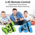 thumbnail image 2 of 4wd Rc Car 2.4g Radio Remote Control Car 1:24 Double Side Rc Stunt Cars 360 Reversal Vehicle Model Toys For Children Boy Kids, 2 of 5