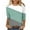#H-Green, variant on GuangCheng Womens Color Block Tops Casual Long Sleeve Tunic Round Neck Pullover Shirts Blouses