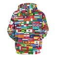 thumbnail image 3 of Flags Of All Countries Of The World 3d Sweatshirts Hoodie Fashion Casual Personality Men's Women Street Hoodie Pullovers Long Sleeve Comfortable Top, 3 of 6