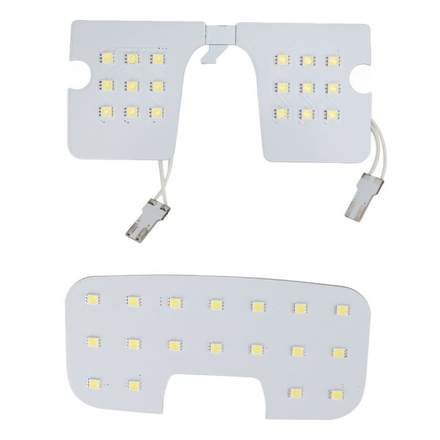 Oubit Lampe de Lecture Intérieure Auto, 3 Pcs Lumières de Dôme LED pour Voiture, Compacte et Légère
