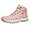 Pink, variant on Hiking winter footwear barefoot shoes men, mens winter barefoot hiking boots, wide toe ankle boots