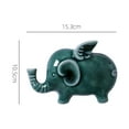 thumbnail image 1 of PENGXIANG Creative Ceramic Flying Elephant Pendant Wall Hanging Ornament Nordic Home Decor, 1 of 2