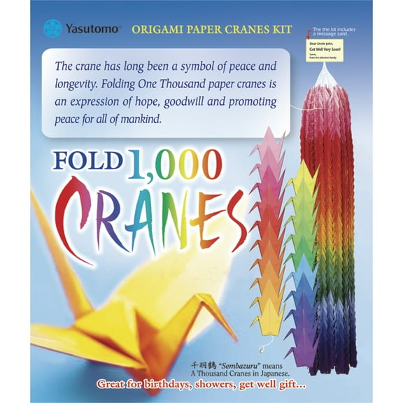 Yasutomo 1,000 Cranes Origami Kit