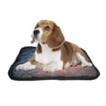 thumbnail image 2 of PKQWTM Tennis Ball In Fire And Water Pet Dog Cat Bed Pee Pads Mat Cushion Potty Dogsblankets Crate Bed Kennel 25x30 inch, 2 of 3